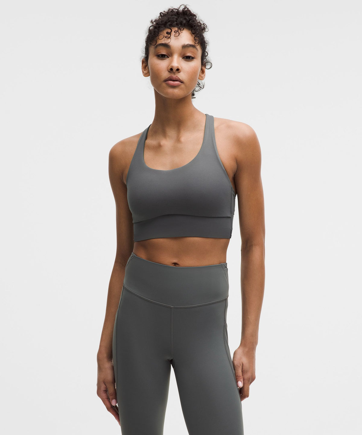 lululemon Energy Longline Bra Medium Support, B-D CupsEvolve
