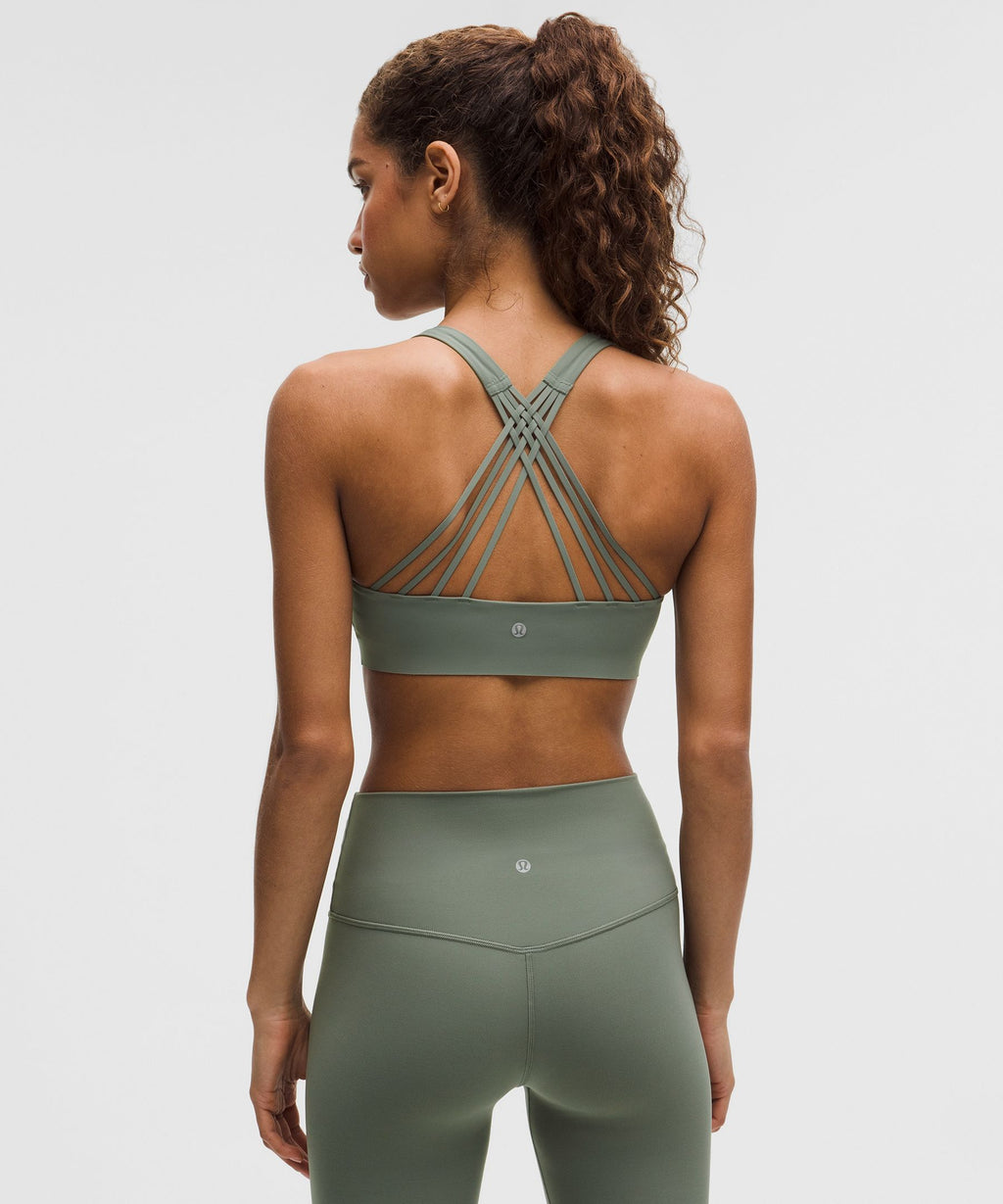 FlexyFlex Strappy Yoga BraLight Support, A-C Cups