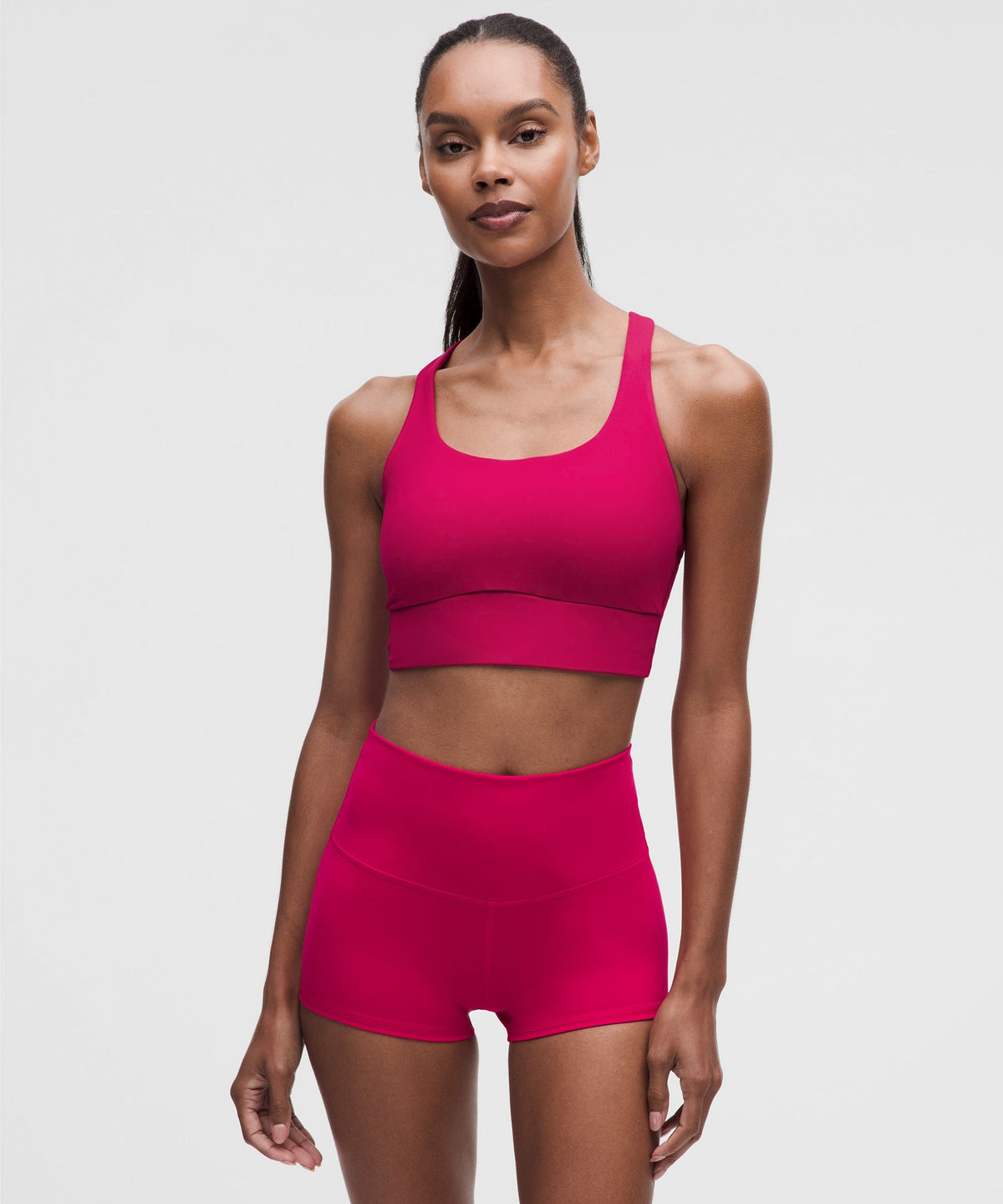 lululemon Energy Longline Bra Medium Support, B-D CupsEvolve
