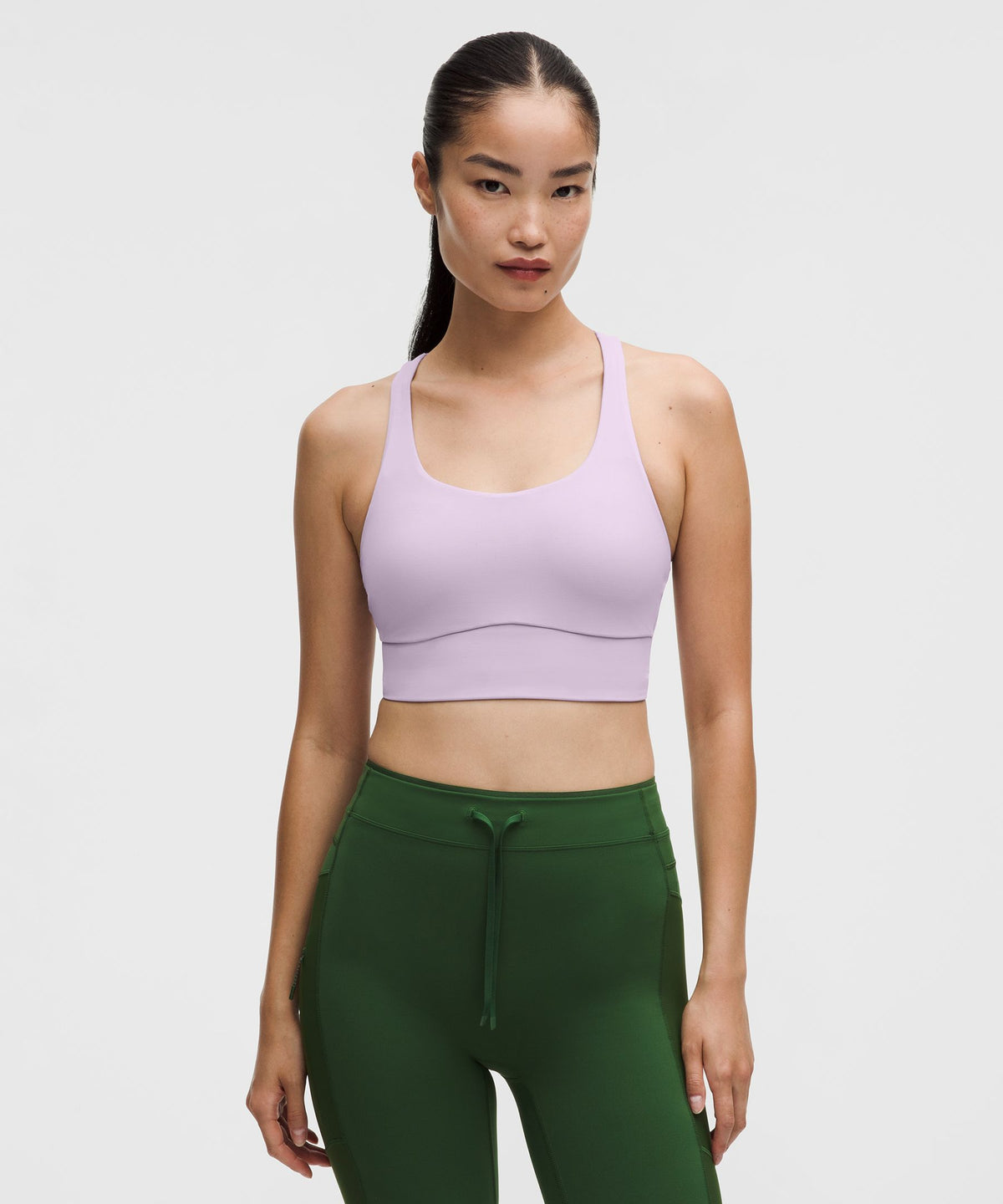 lululemon Energy Longline Bra Medium Support, B-D CupsEvolve