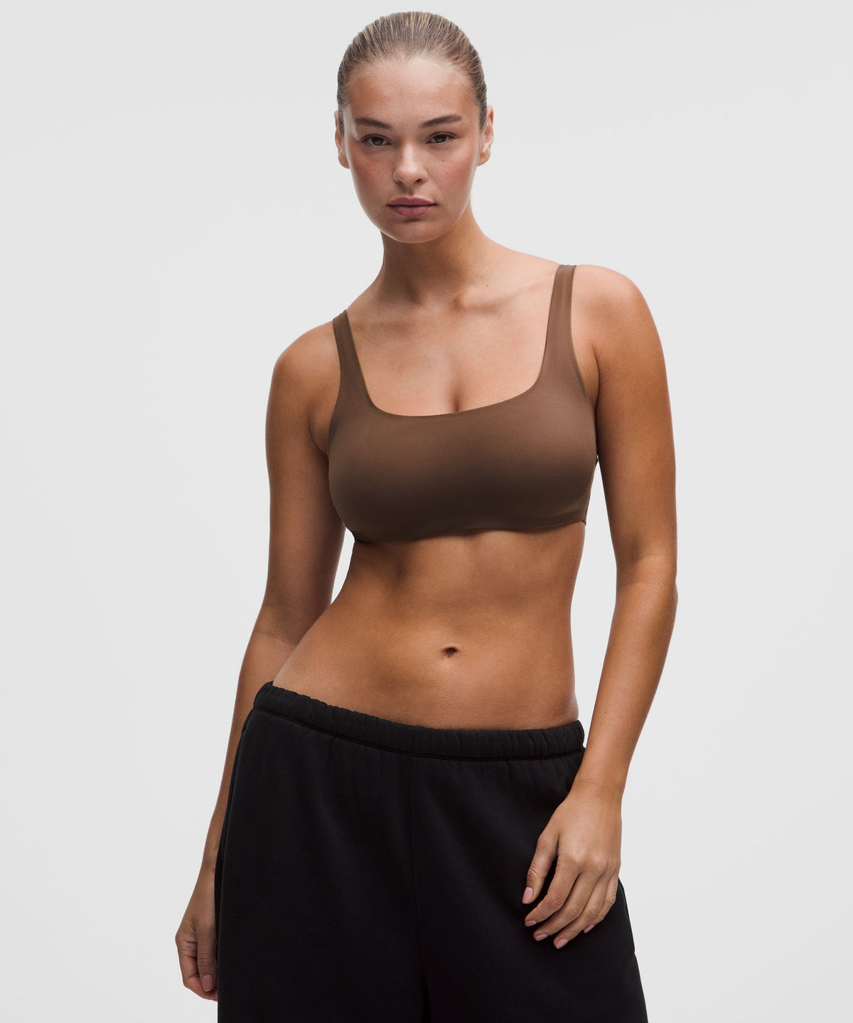 Wundermost Ultra-Soft Nulu Scoop-Neck BraletteD–DDD Cups