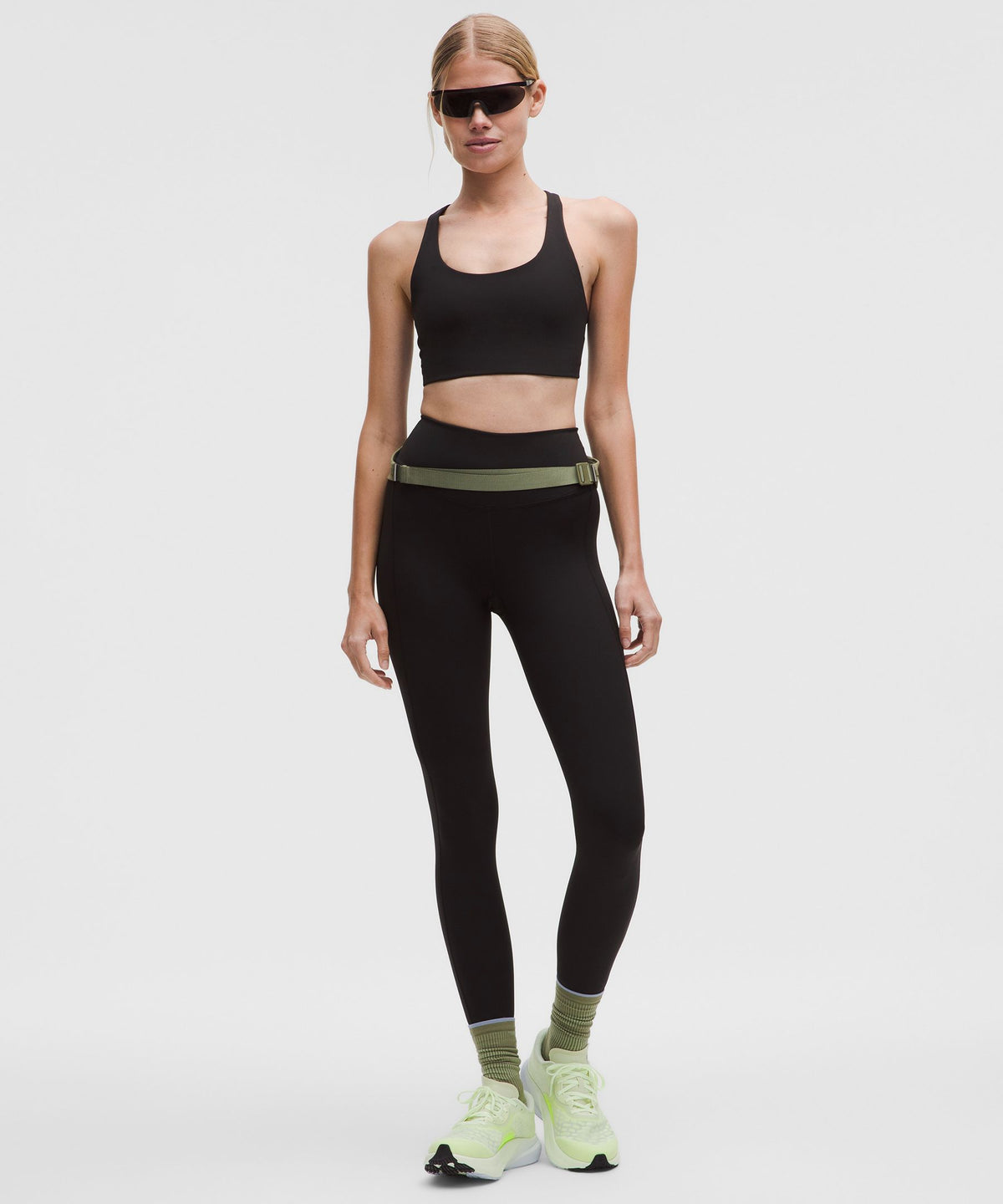 Nulux Strappy-Back Sports BraMedium Support, B/C Cup