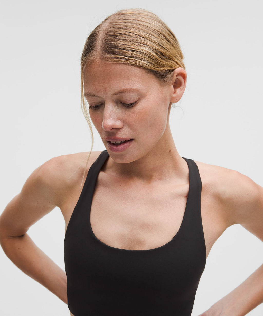 Nulux Strappy-Back Sports BraMedium Support, B/C Cup