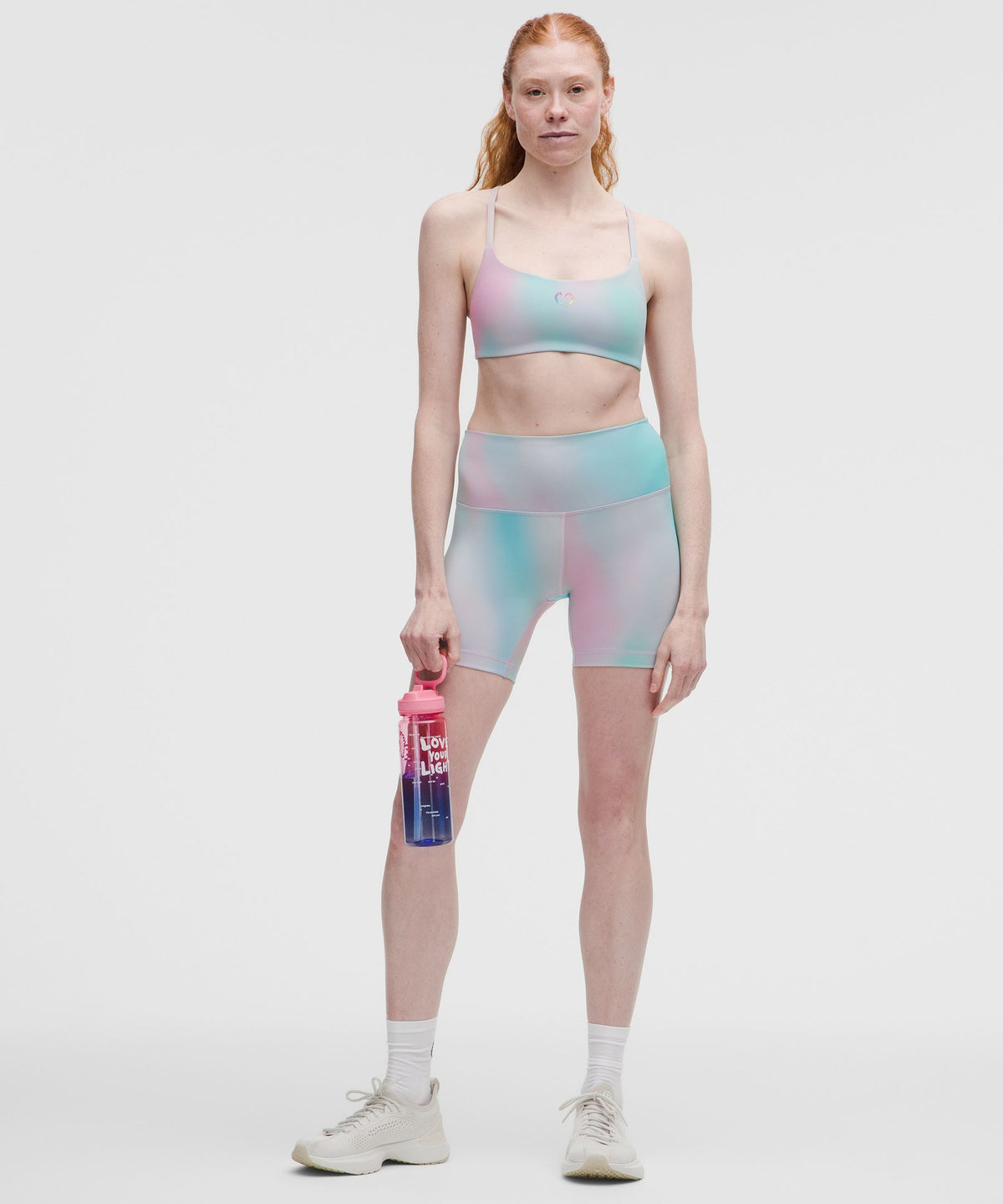Wunder Train Strappy Racer Bra, Light Support, A/B CupPride