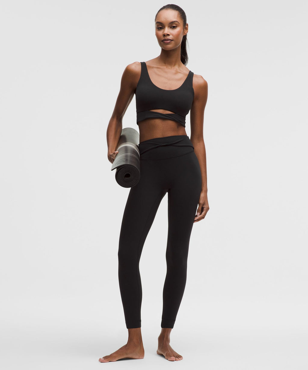 Nulu Twist-Front Scoop-Neck BraLight Support, B/C Cup