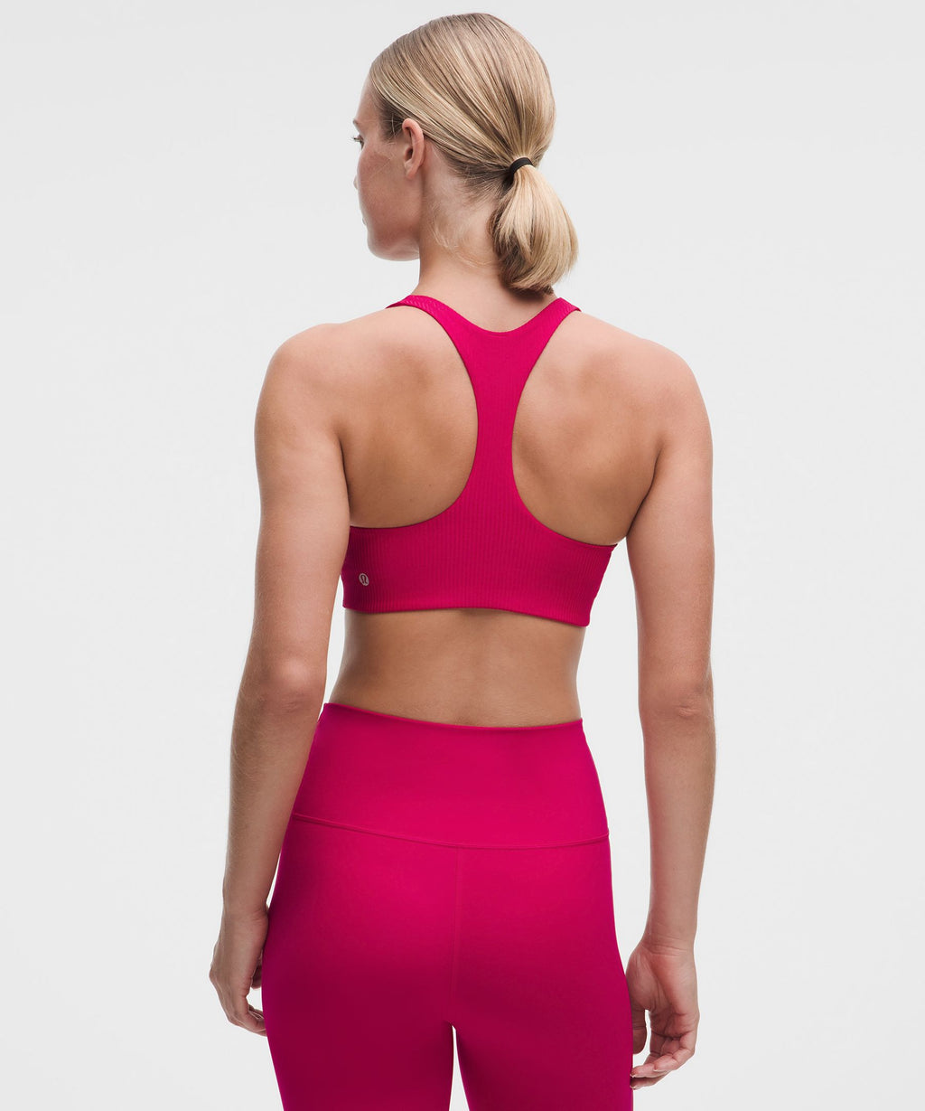 All-Time Hero Ribbed Sports BraMedium Support, B/C Cup
