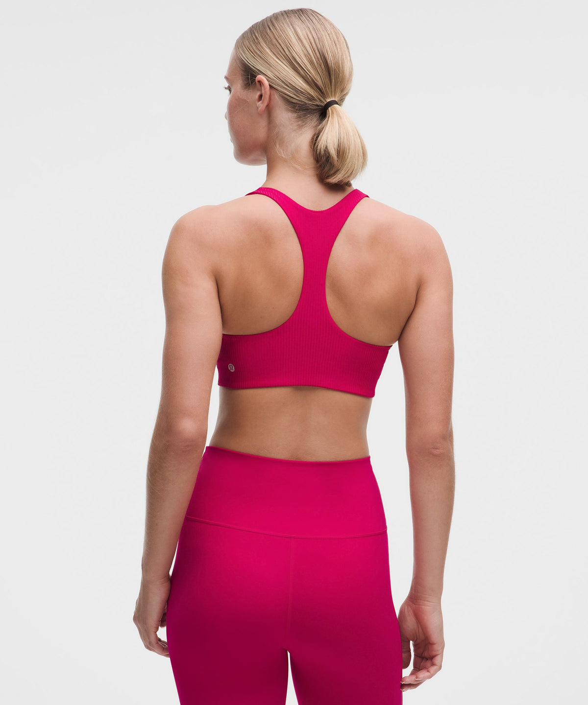 All-Time Hero Ribbed Sports BraMedium Support, B/C Cup