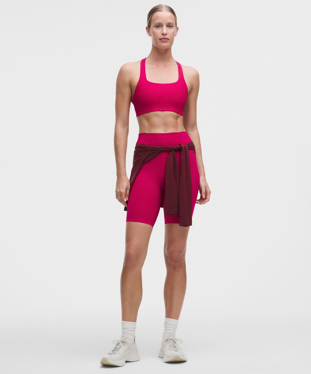 All-Time Hero Ribbed Sports BraMedium Support, B/C Cup