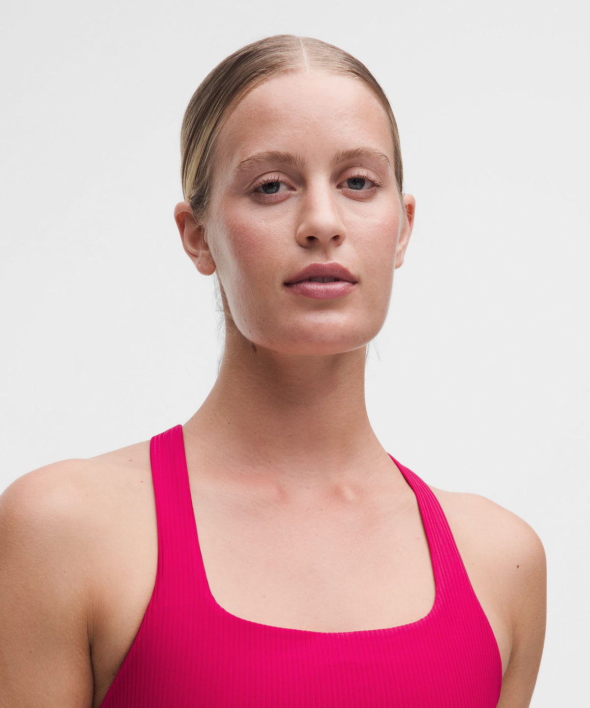 All-Time Hero Ribbed Sports BraMedium Support, B/C Cup