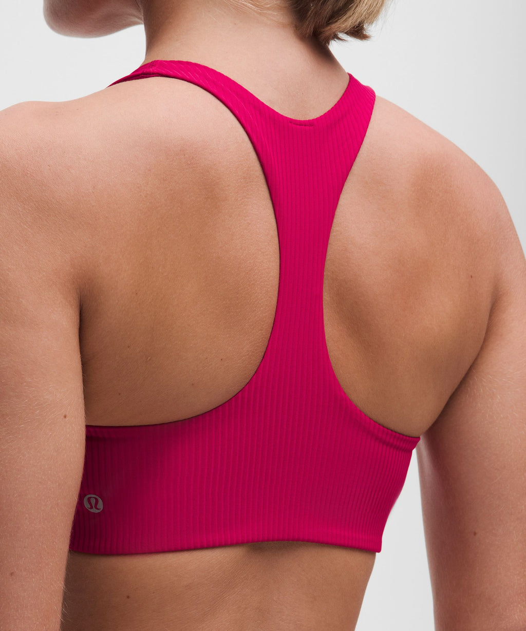 All-Time Hero Ribbed Sports BraMedium Support, B/C Cup