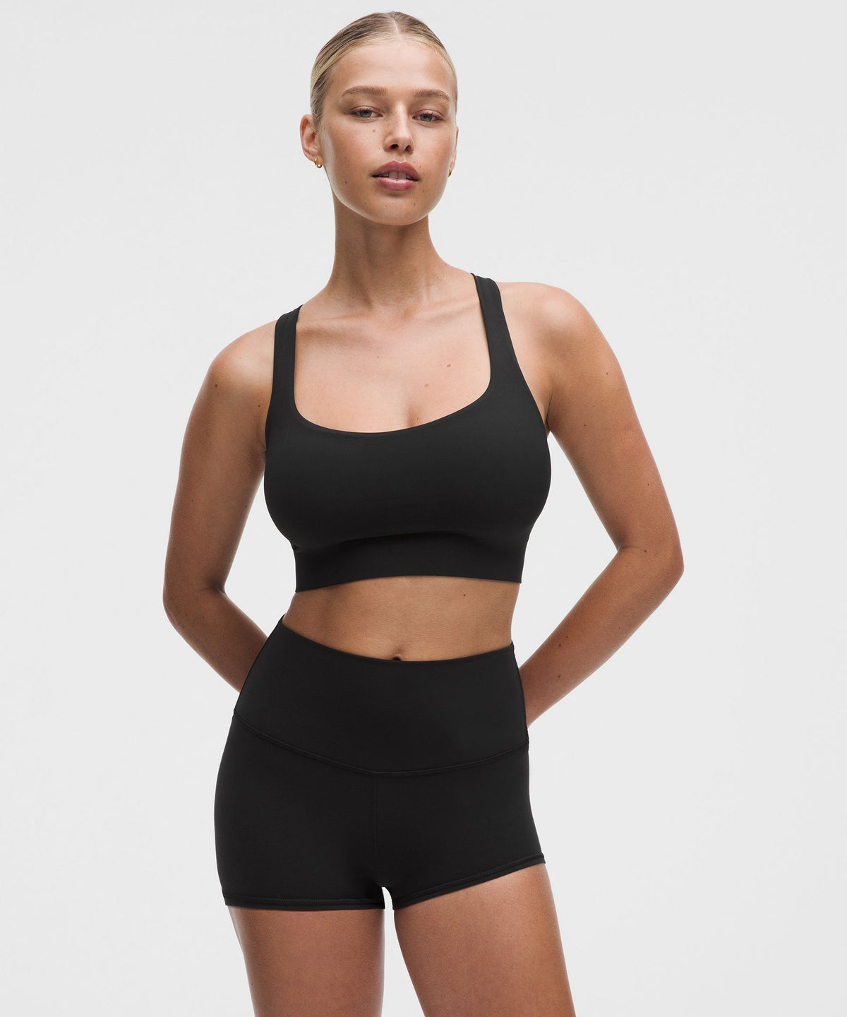 FlexyFlex Strappy Longline Yoga BraLight Support, D–DDD Cups