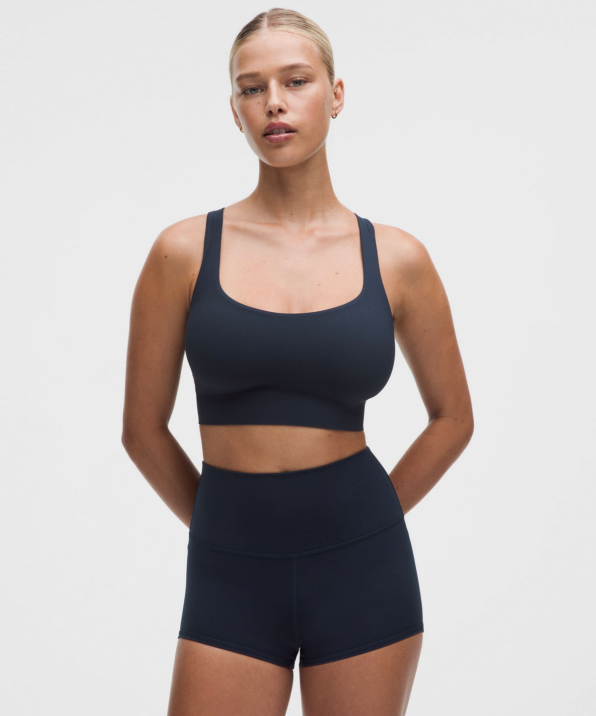 FlexyFlex Strappy Longline Yoga BraLight Support, D–DDD Cups