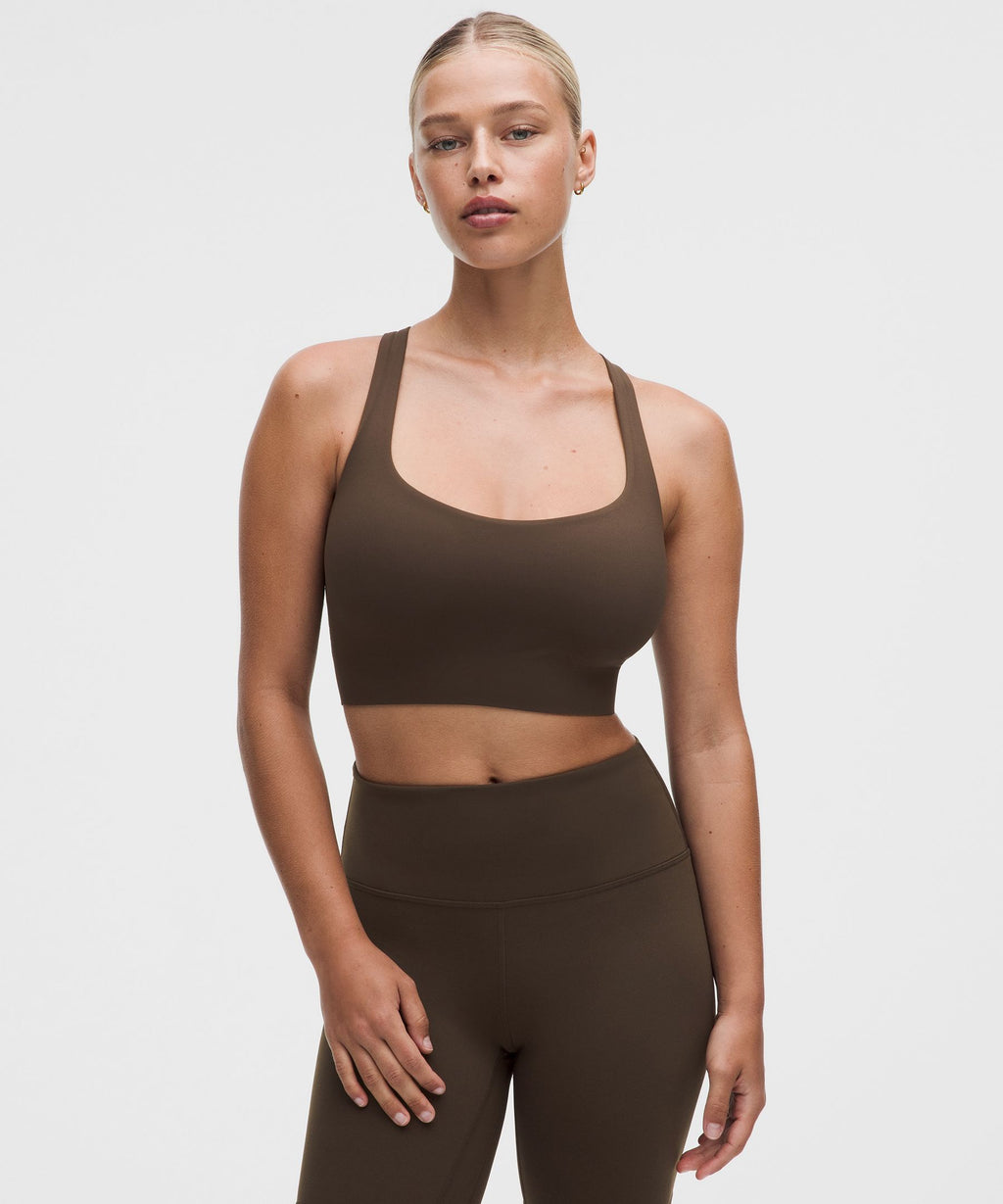 FlexyFlex Strappy Longline Yoga BraLight Support, D–DDD Cups