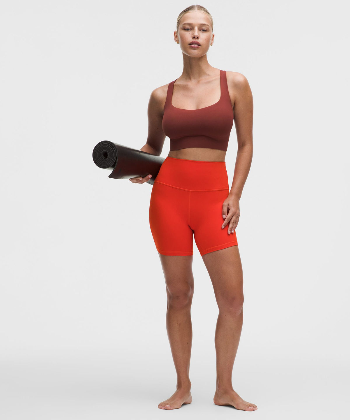 FlexyFlex Strappy Longline Yoga BraLight Support, D–DDD Cups