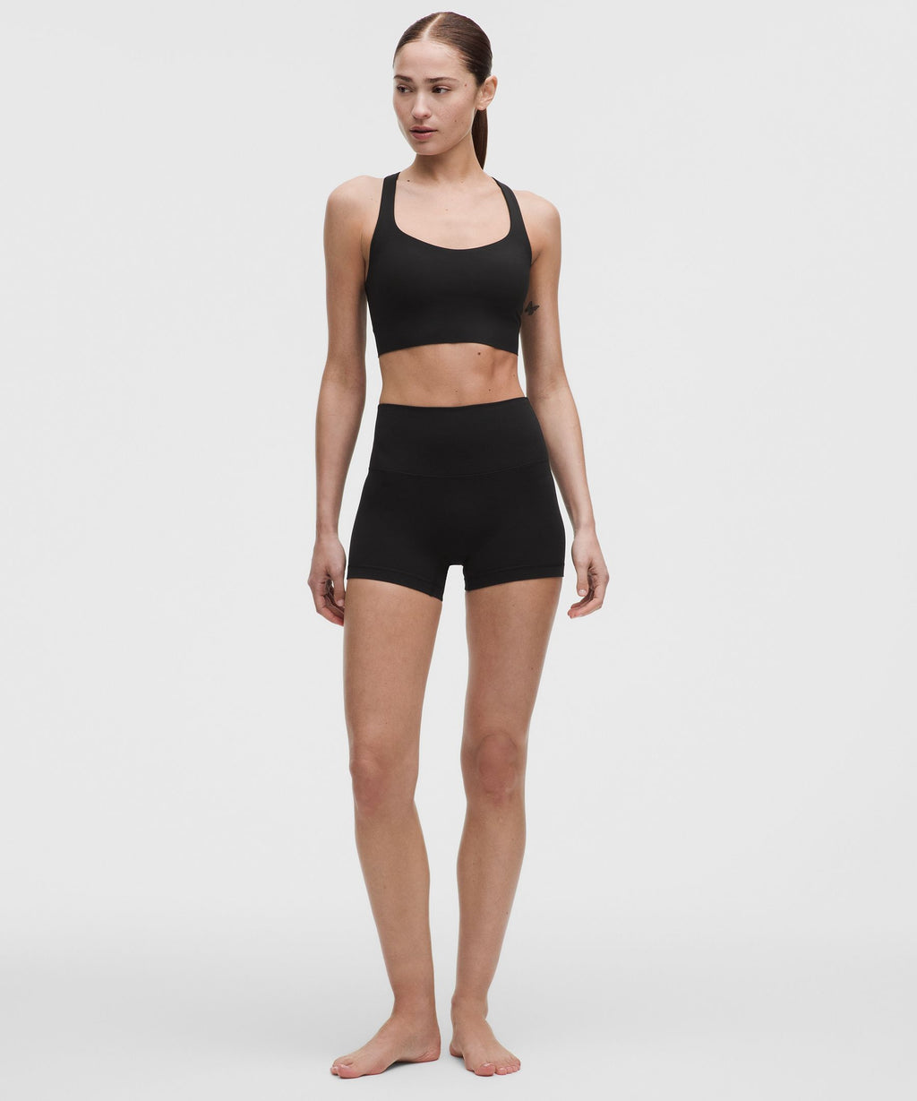 FlexyFlex Strappy Longline Yoga BraLight Support, A–C Cups