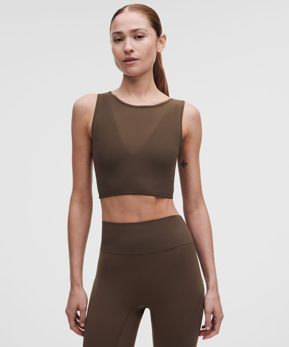 Bend This Mesh Bandeau and V-Neck BraLight Support, A–C Cups