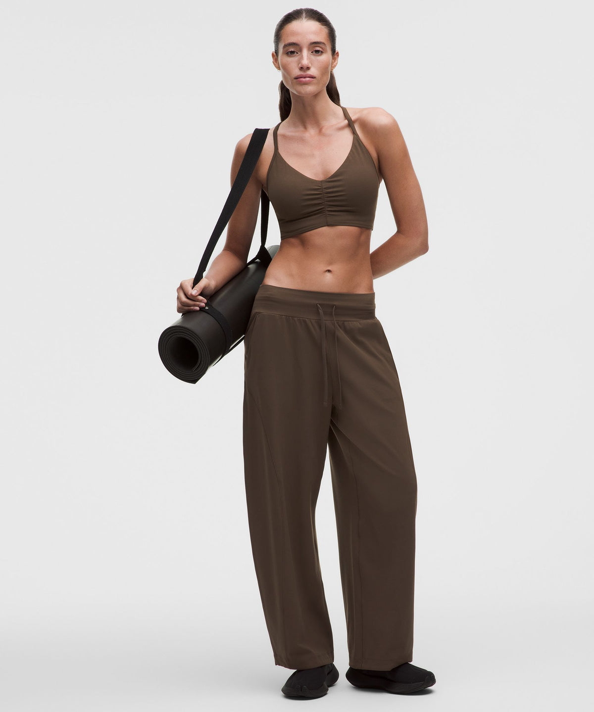 Flow Y Ruched BraLight Support, B/C Cup