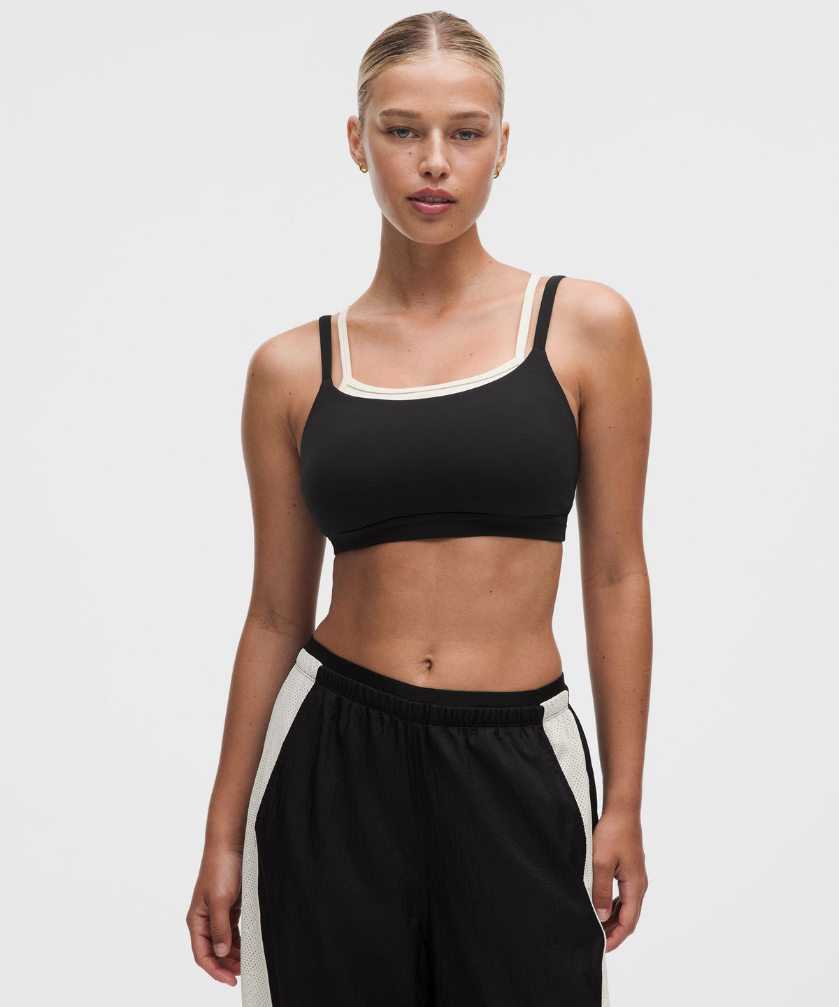 Layered Cami-Strap BraLight Support, C/D Cup