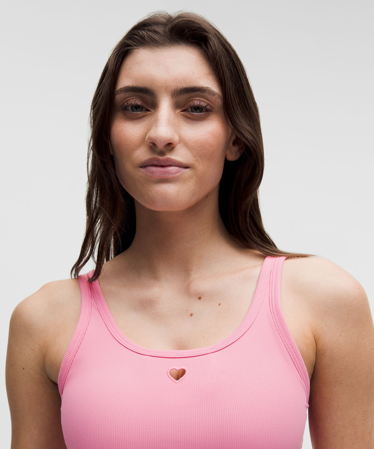 Nulu Ribbed Scoop-Neck Bra Light Support, B/C CupHeart