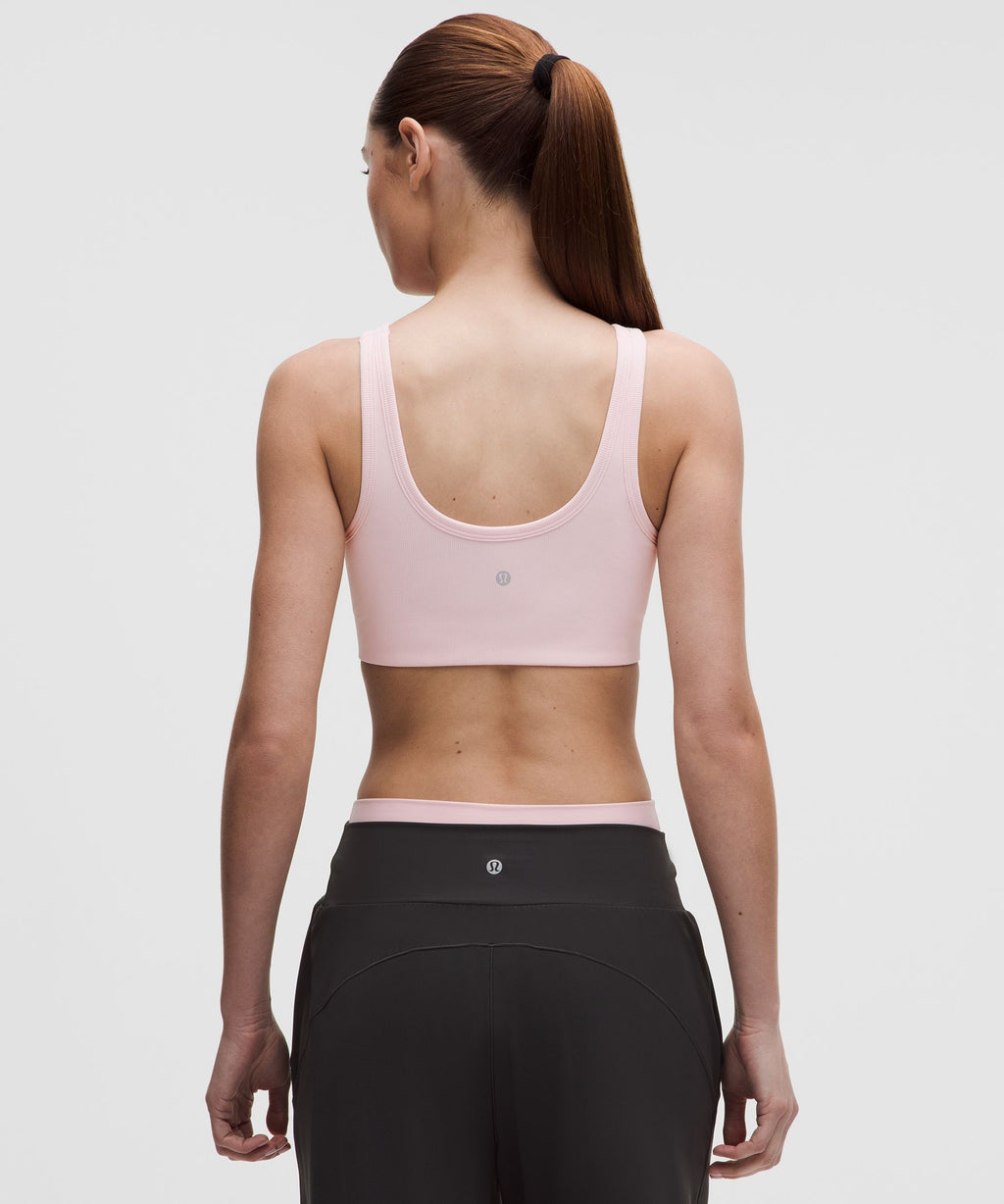 Nulu Ribbed Scoop-Neck BraLight Support, B/C Cup