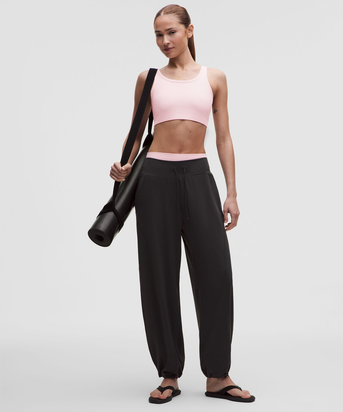Nulu Ribbed Scoop-Neck BraLight Support, B/C Cup