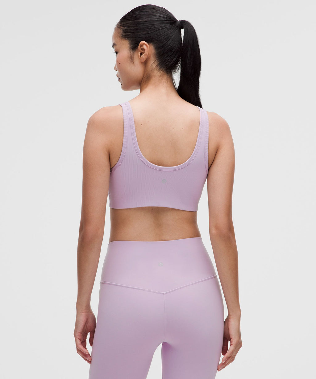 Nulu Ribbed Scoop-Neck BraLight Support, B/C Cup