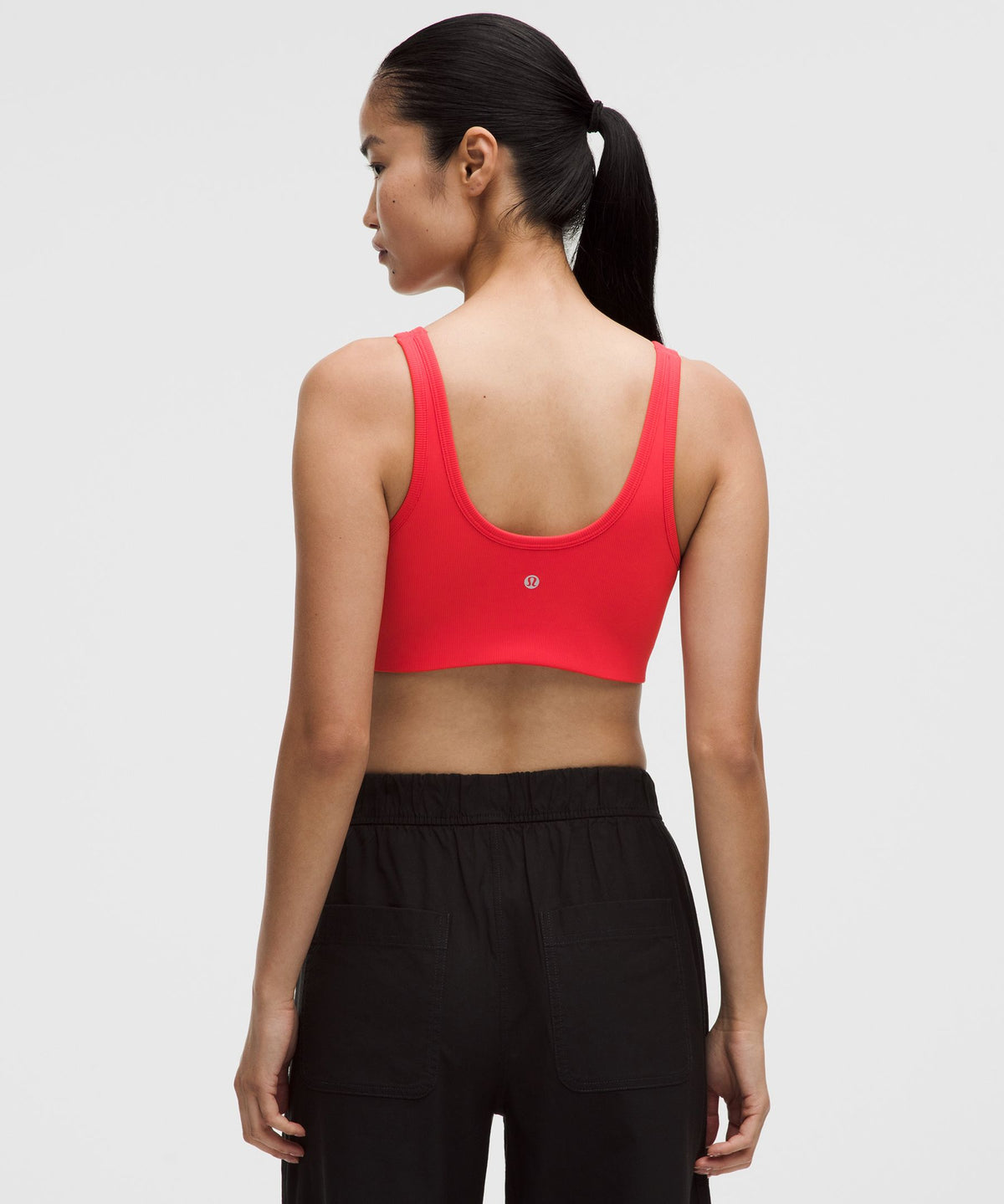 Nulu Ribbed Scoop-Neck BraLight Support, B/C Cup