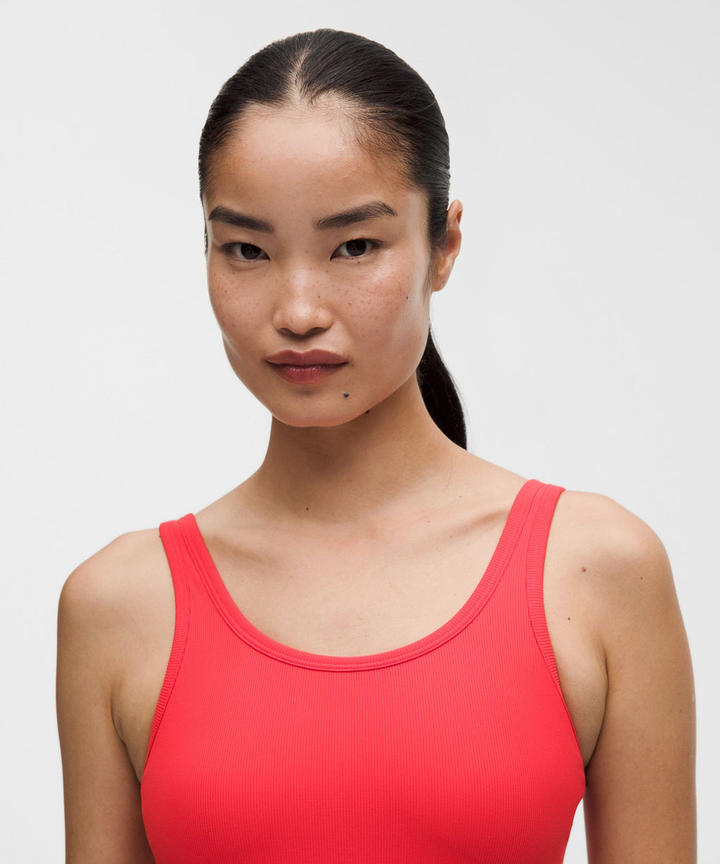 Nulu Ribbed Scoop-Neck BraLight Support, B/C Cup