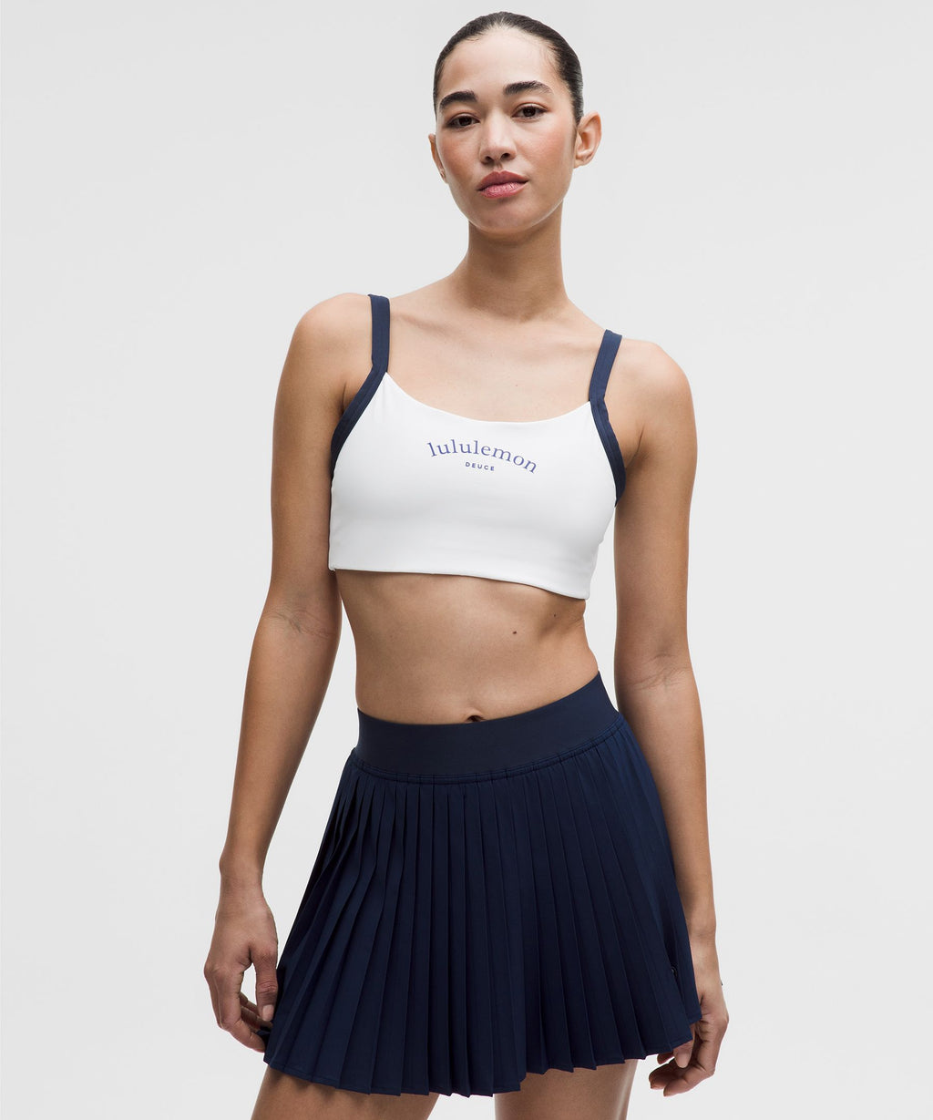 Straight-Strap Sports Bra Light Support, B/C CupTennis Deuce