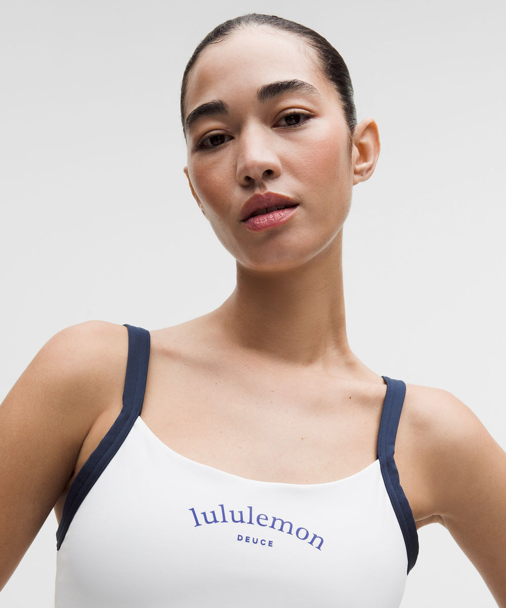 Straight-Strap Sports Bra Light Support, B/C CupTennis Deuce