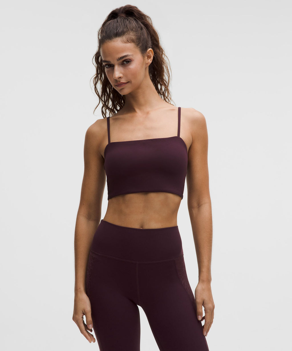Nulu Paisley Lace-Back Yoga BraLight Support, B/C Cup