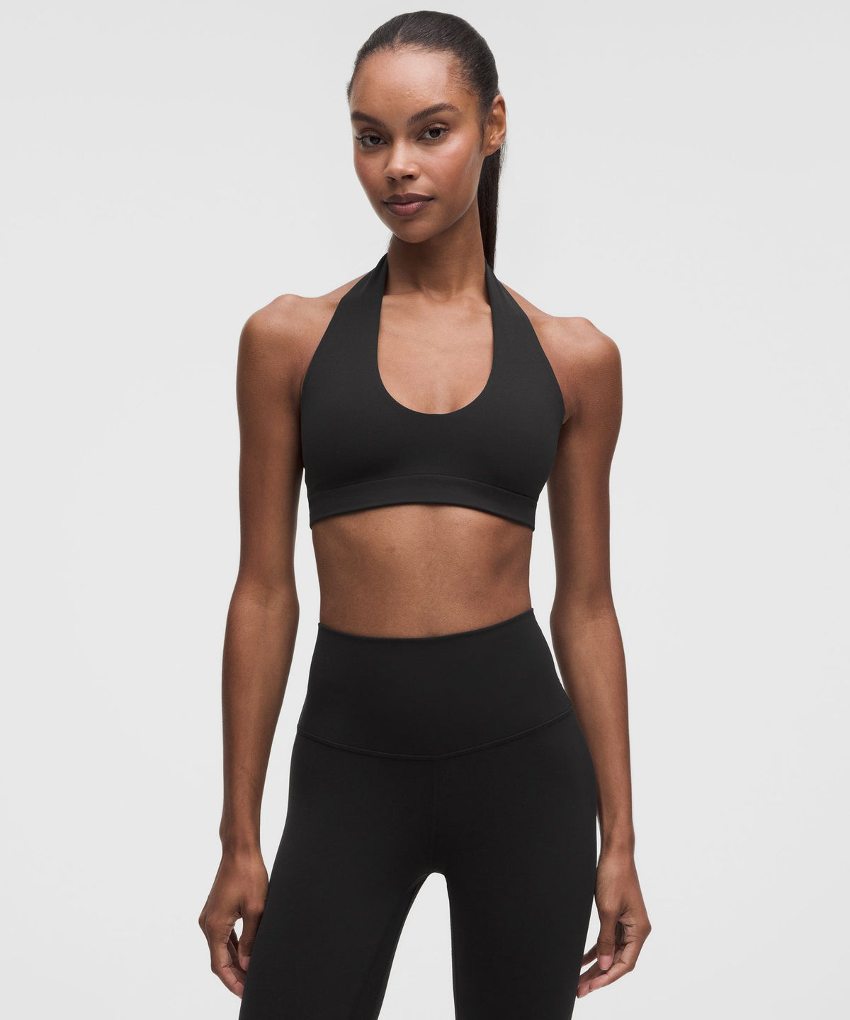 lululemon Focuser Halter BraLight Support, A/B Cup