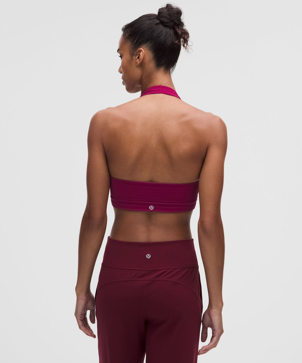 lululemon Focuser Halter BraLight Support, C/D Cup