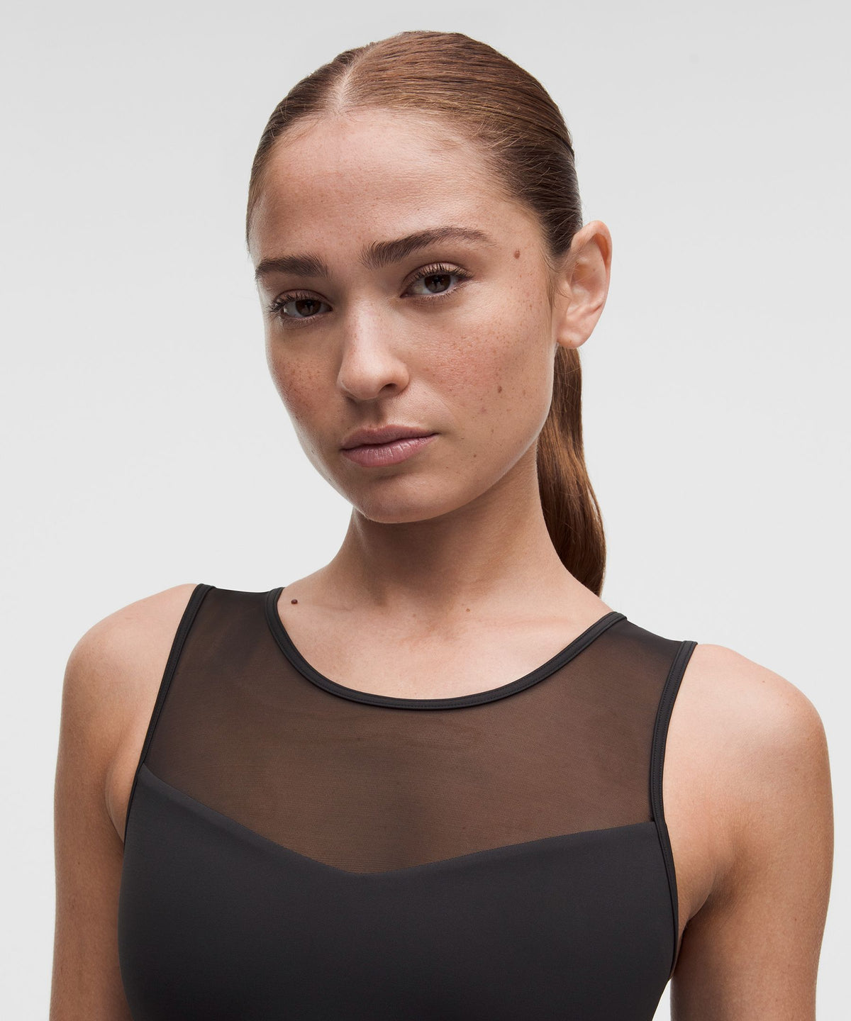 Mesh Crossback Sports BraB/C Cup