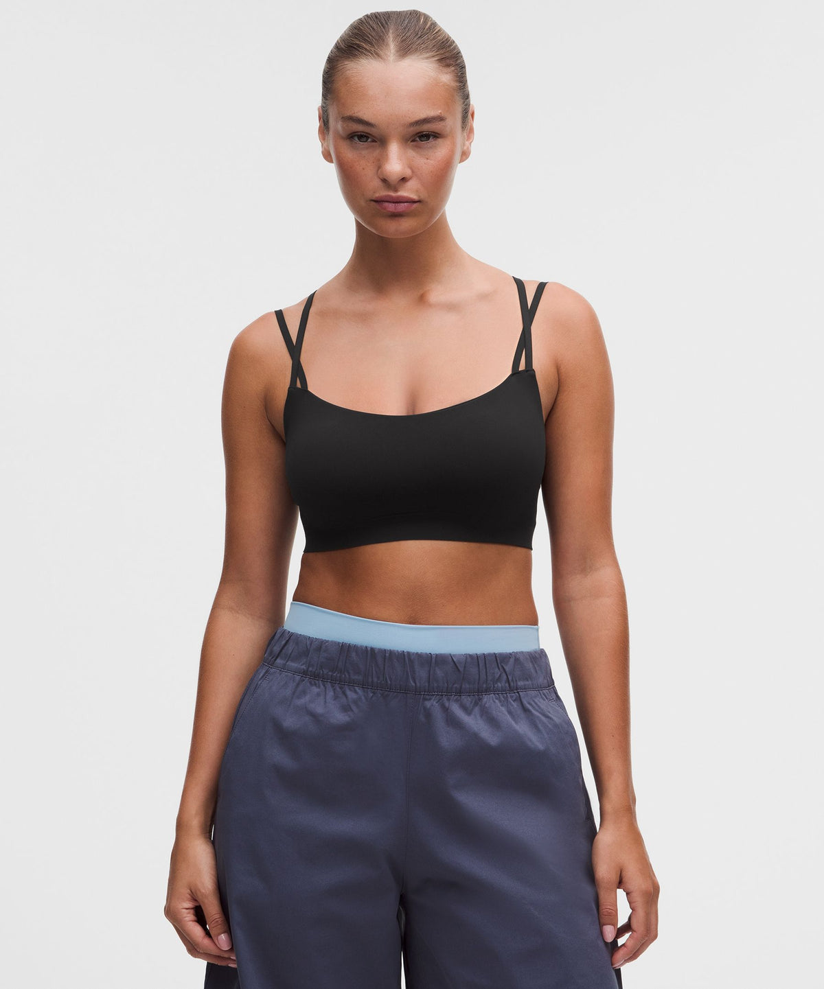 FlexyFlex Double-Strap Yoga BraLight Support, D-DDD Cups