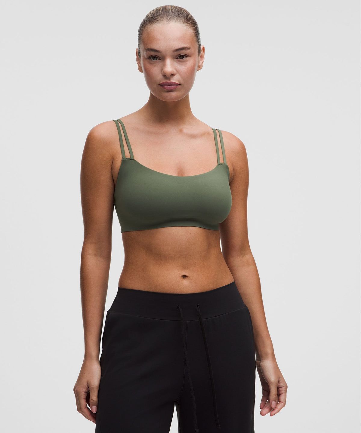 FlexyFlex Double-Strap Yoga BraLight Support, D-DDD Cups