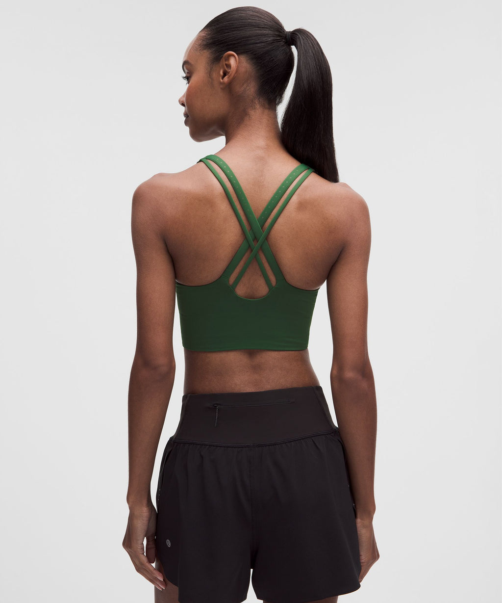 lululemon Energy Longline Bra with Storage EvolveMedium Support, B/C Cup