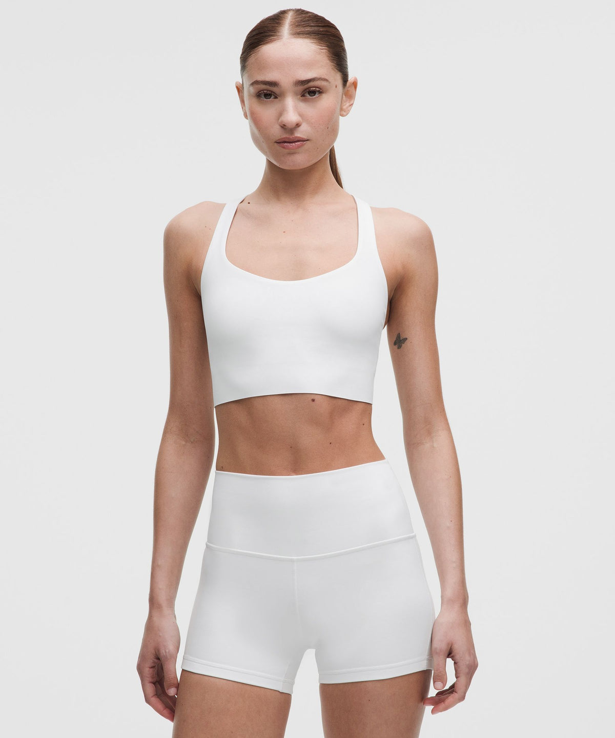 FlexyFlex Strappy Longline Yoga BraLight Support, A–C Cups