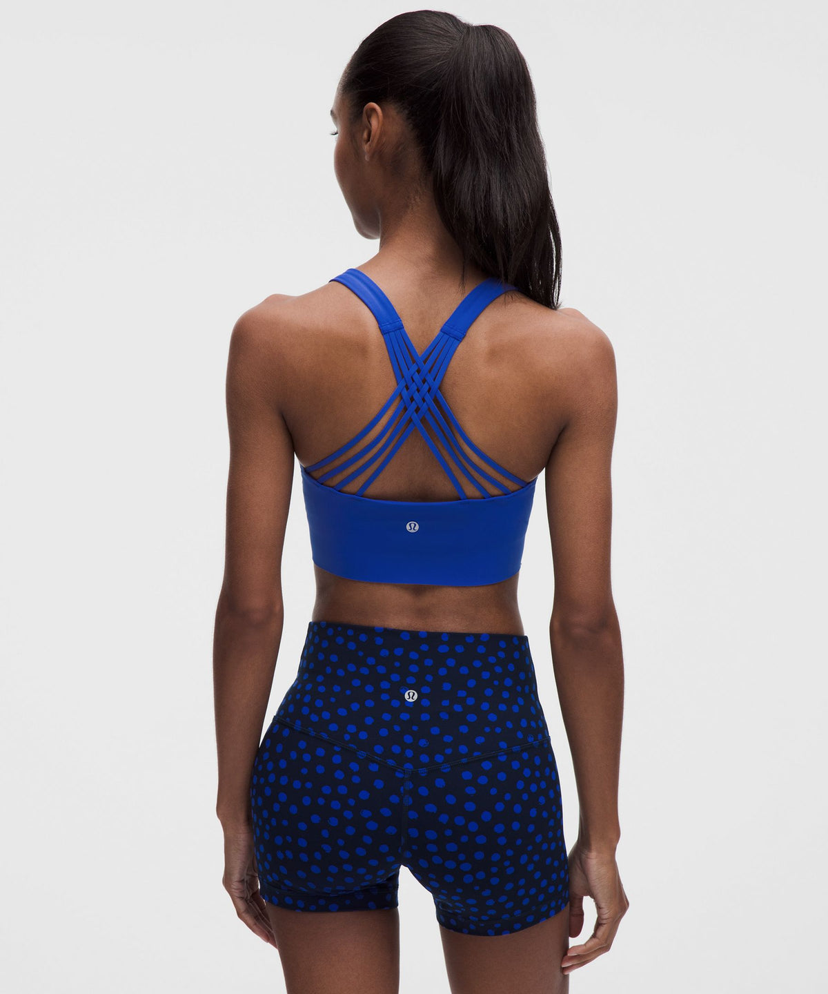 FlexyFlex Strappy Longline Yoga BraLight Support, A–C Cups