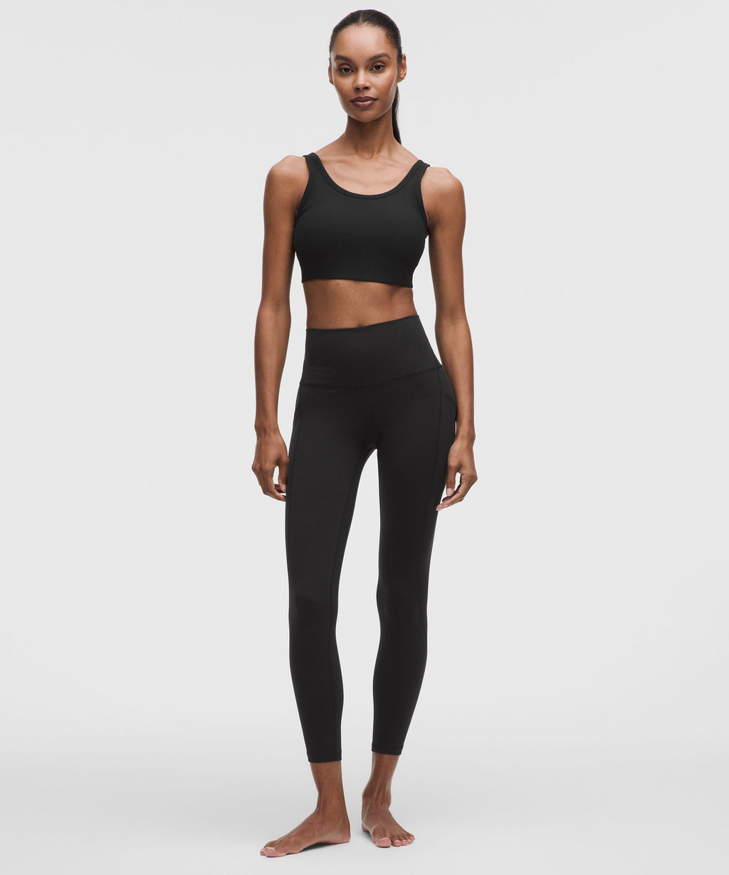 Nulu Ribbed Scoop-Neck BraLight Support, B/C Cup