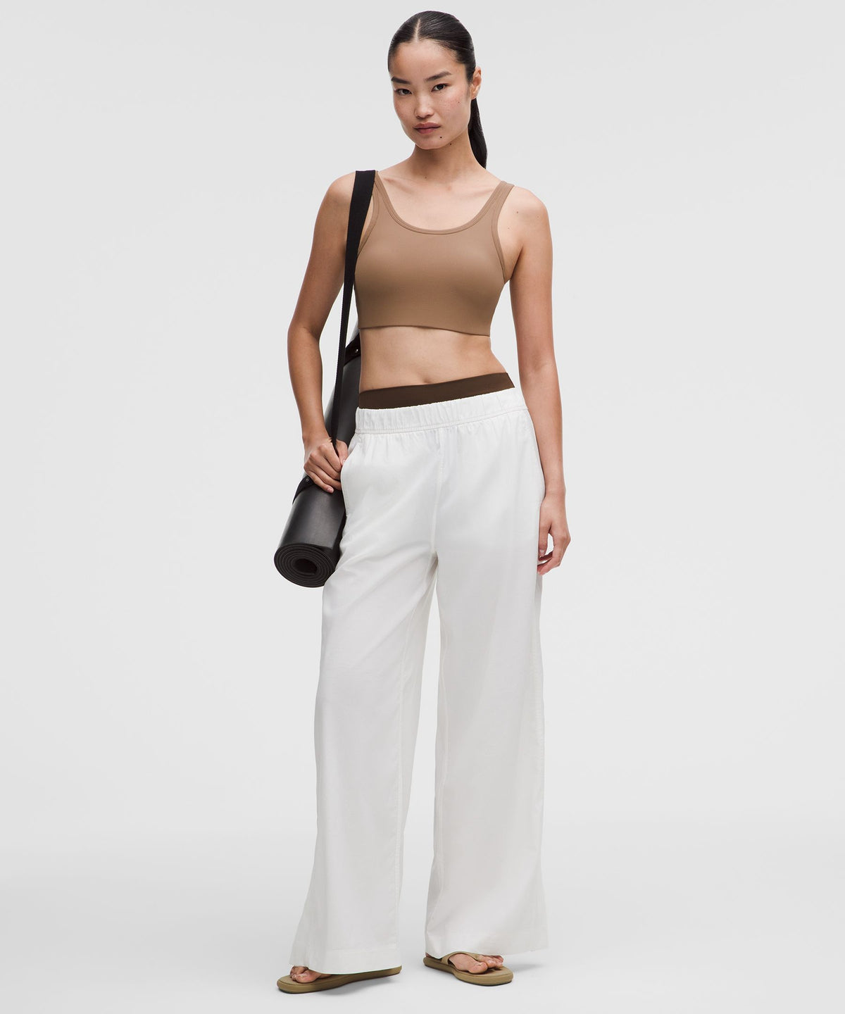 Nulu Ribbed Scoop-Neck BraLight Support, B/C Cup
