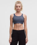 Nulu Ribbed Scoop-Neck BraLight Support, B/C Cup