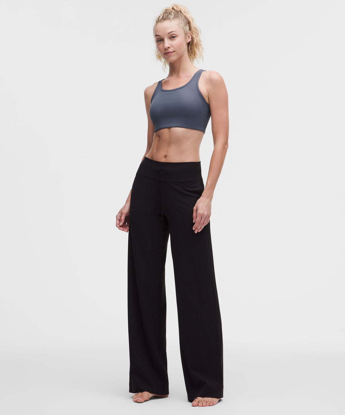 Nulu Ribbed Scoop-Neck BraLight Support, B/C Cup