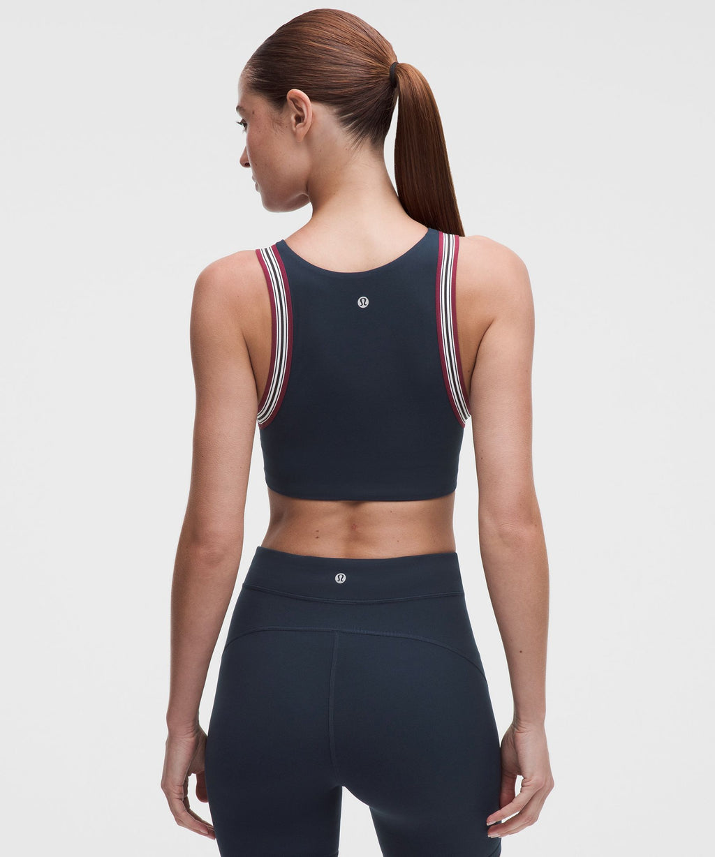 Groove Yoga Bra Light Support, B/C CupStriped Trim