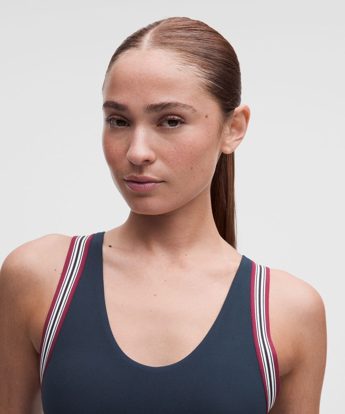 Groove Yoga Bra Light Support, B/C CupStriped Trim