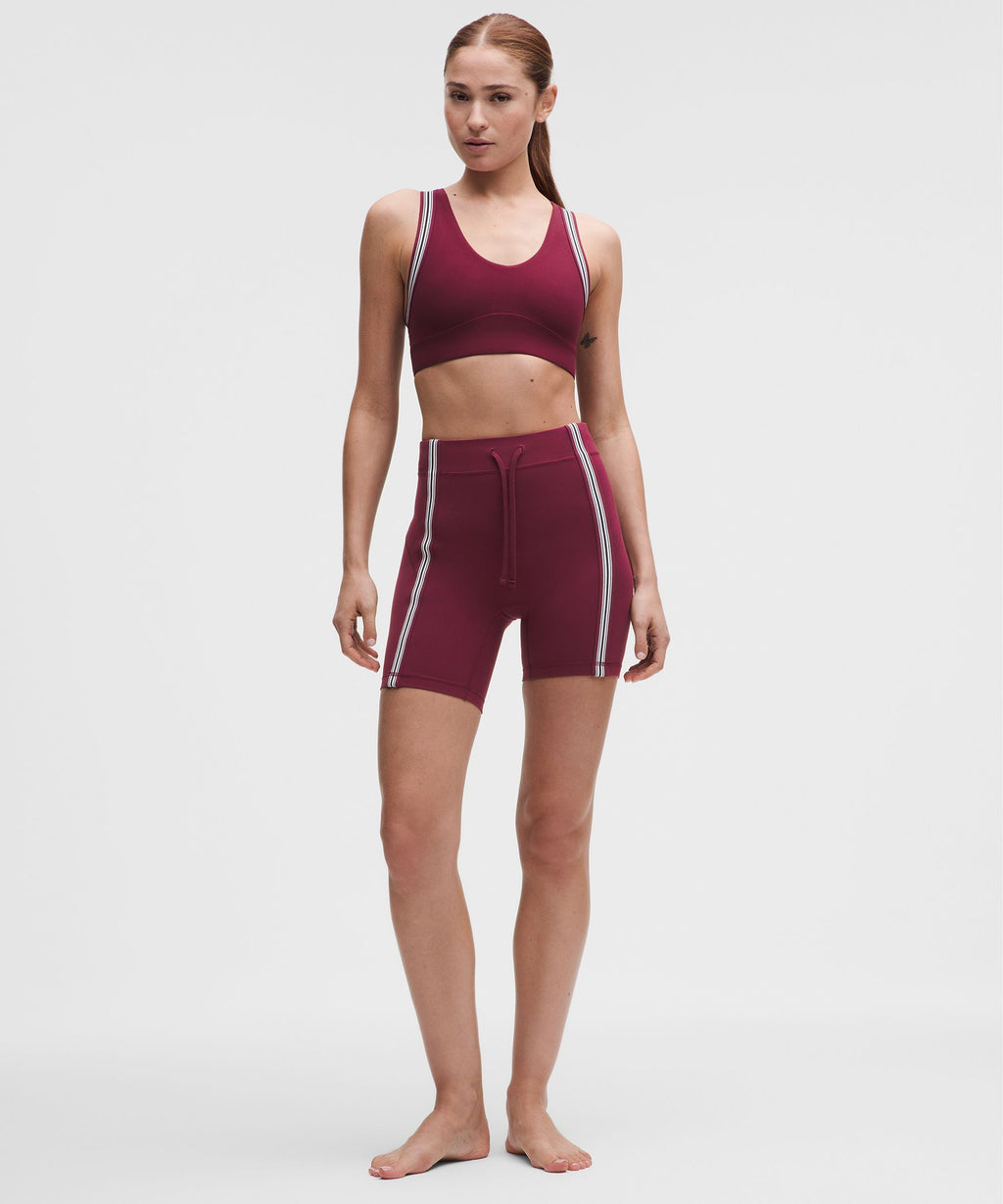 Groove Yoga Bra Light Support, B/C CupStriped Trim