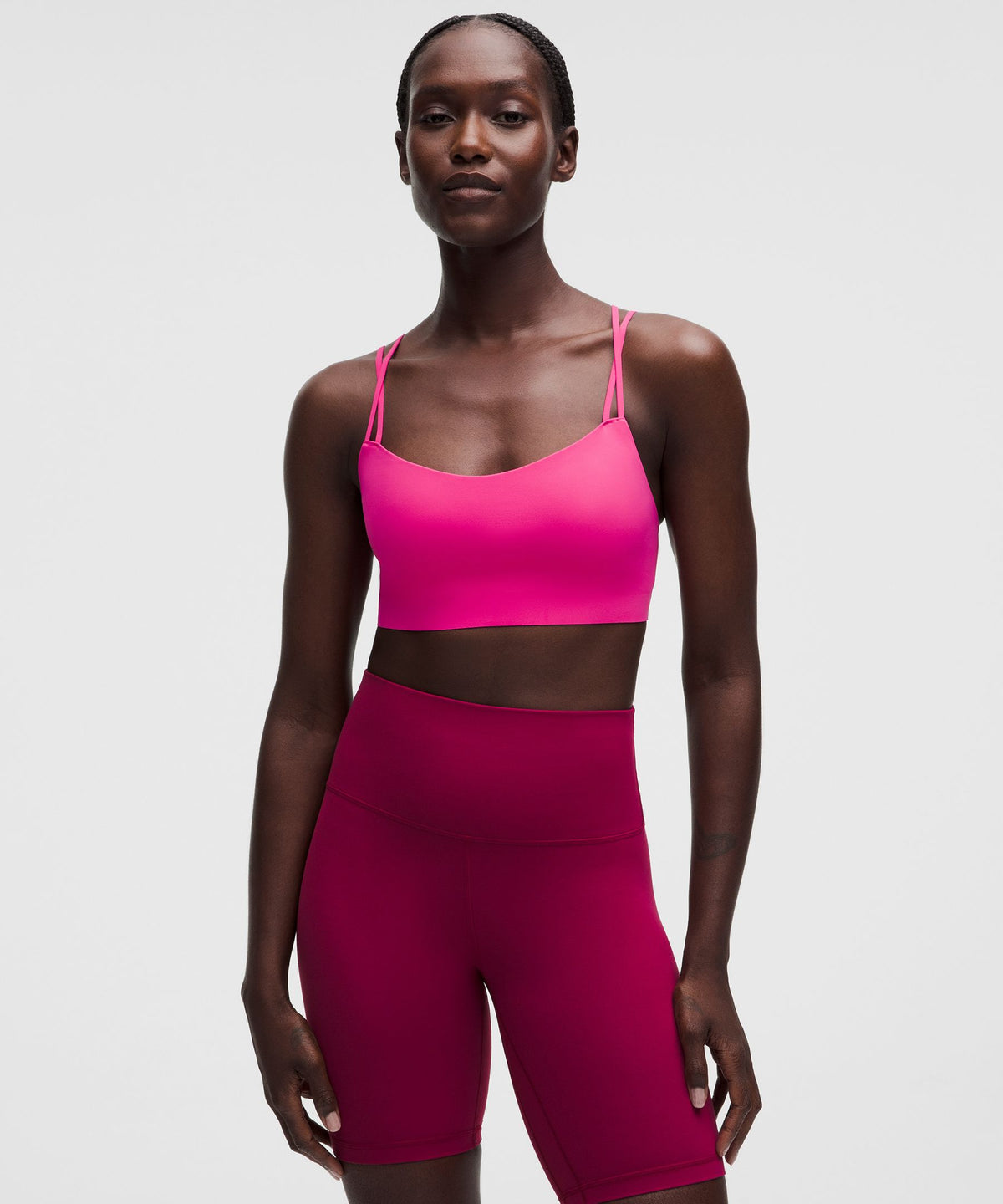 FlexyFlex Double-Strap Yoga BraLight Support, A-C Cups