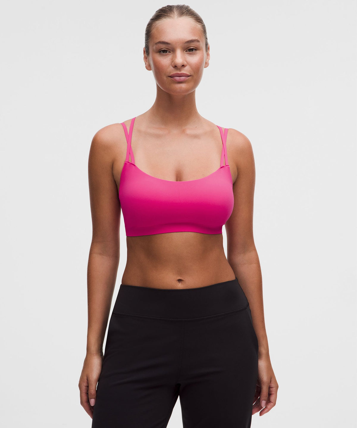 FlexyFlex Double-Strap Yoga BraLight Support, D-DDD Cups
