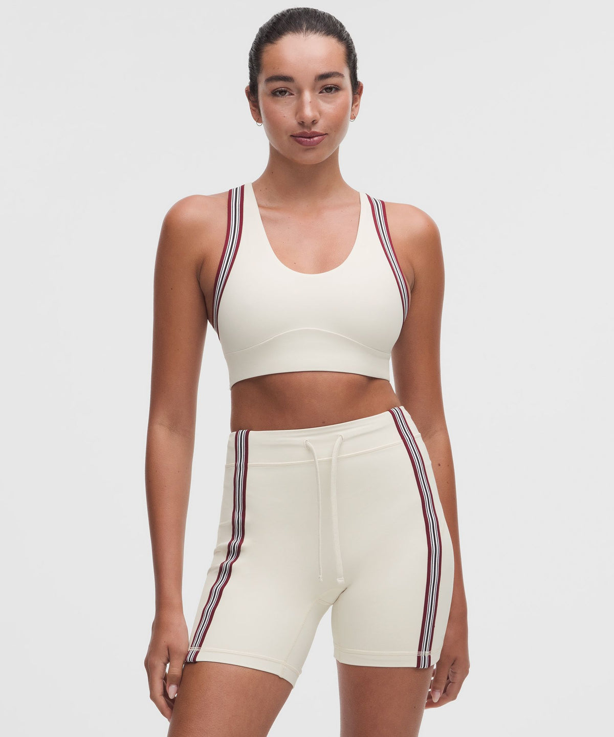 Groove Yoga Bra Light Support, B/C CupStriped Trim