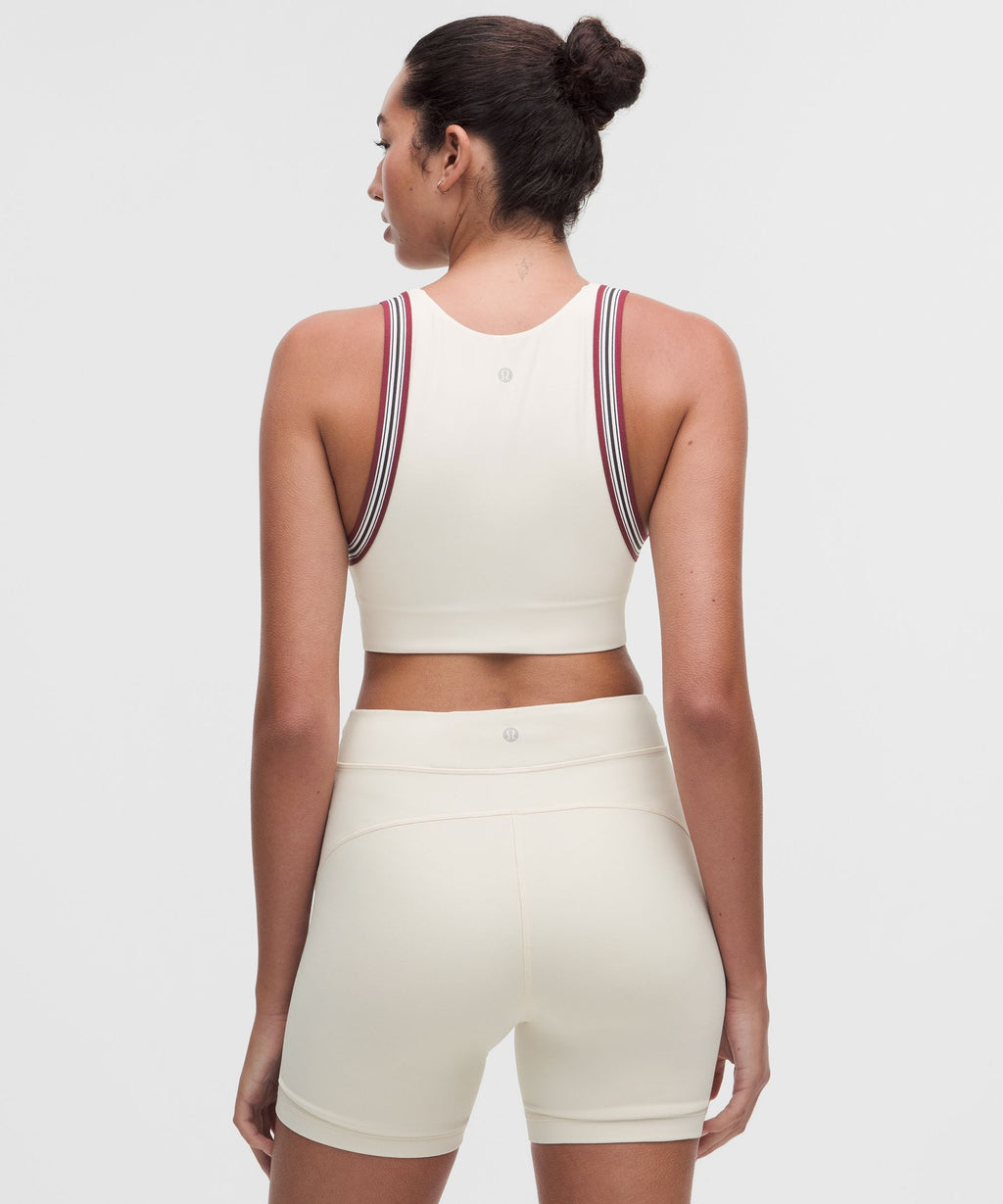 Groove Yoga Bra Light Support, B/C CupStriped Trim